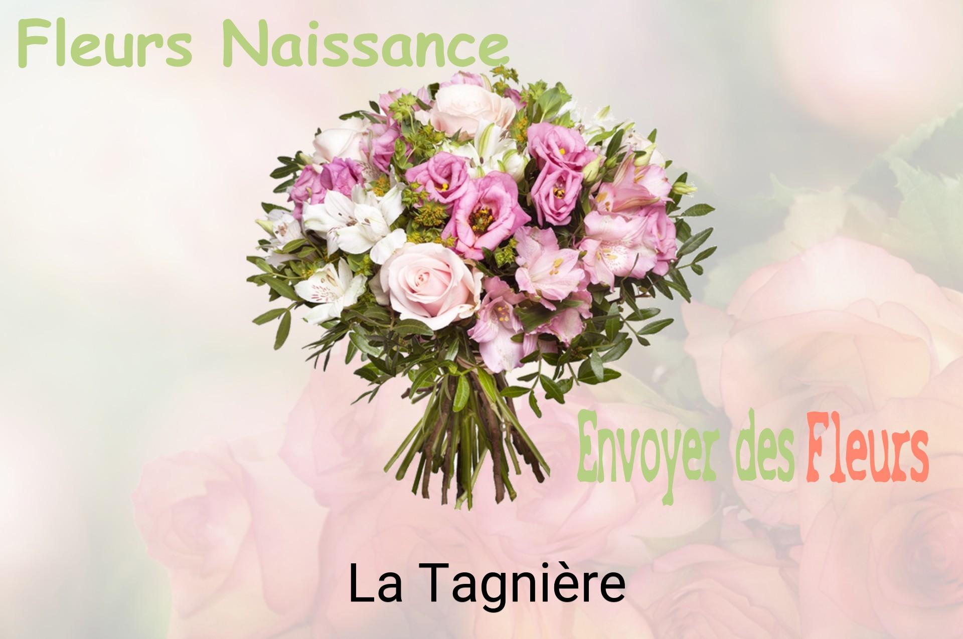Bouquet de fleurs de naissance livré à La Tagnière